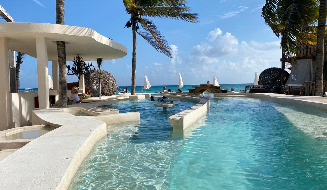 Nasim Condo Hotel Con Acceso Beach Club Gratis, Metros 5Th Avenida Playa del Carmen Esterno foto