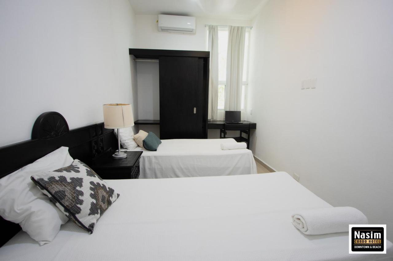 Nasim Condo Hotel Con Acceso Beach Club Gratis, Metros 5Th Avenida Playa del Carmen Esterno foto