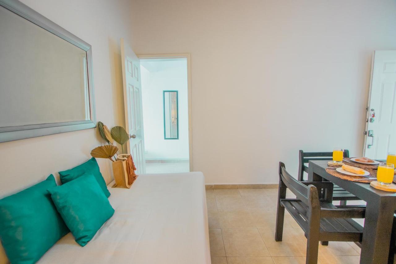 Nasim Condo Hotel Con Acceso Beach Club Gratis, Metros 5Th Avenida Playa del Carmen Esterno foto