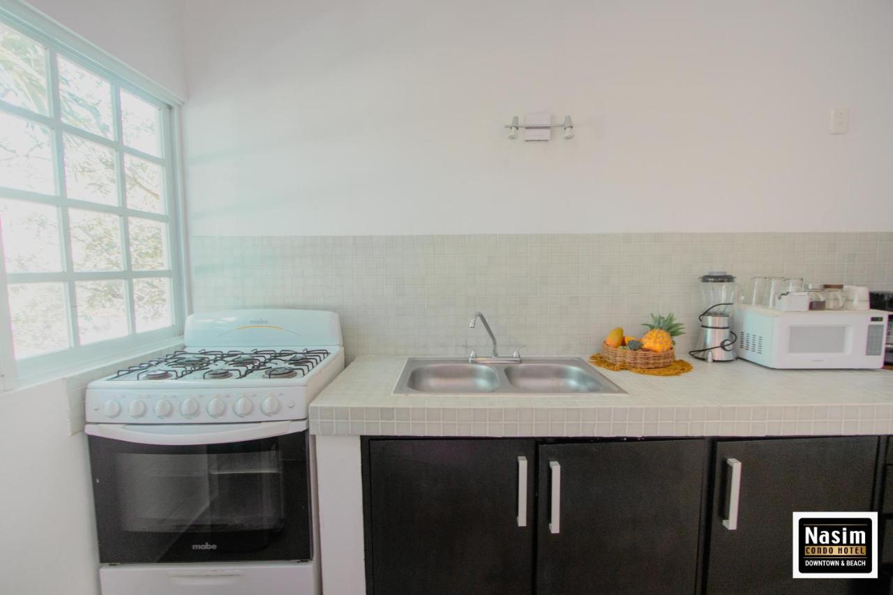 Nasim Condo Hotel Con Acceso Beach Club Gratis, Metros 5Th Avenida Playa del Carmen Esterno foto