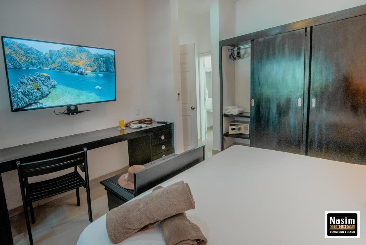 Nasim Condo Hotel Con Acceso Beach Club Gratis, Metros 5Th Avenida Playa del Carmen Esterno foto
