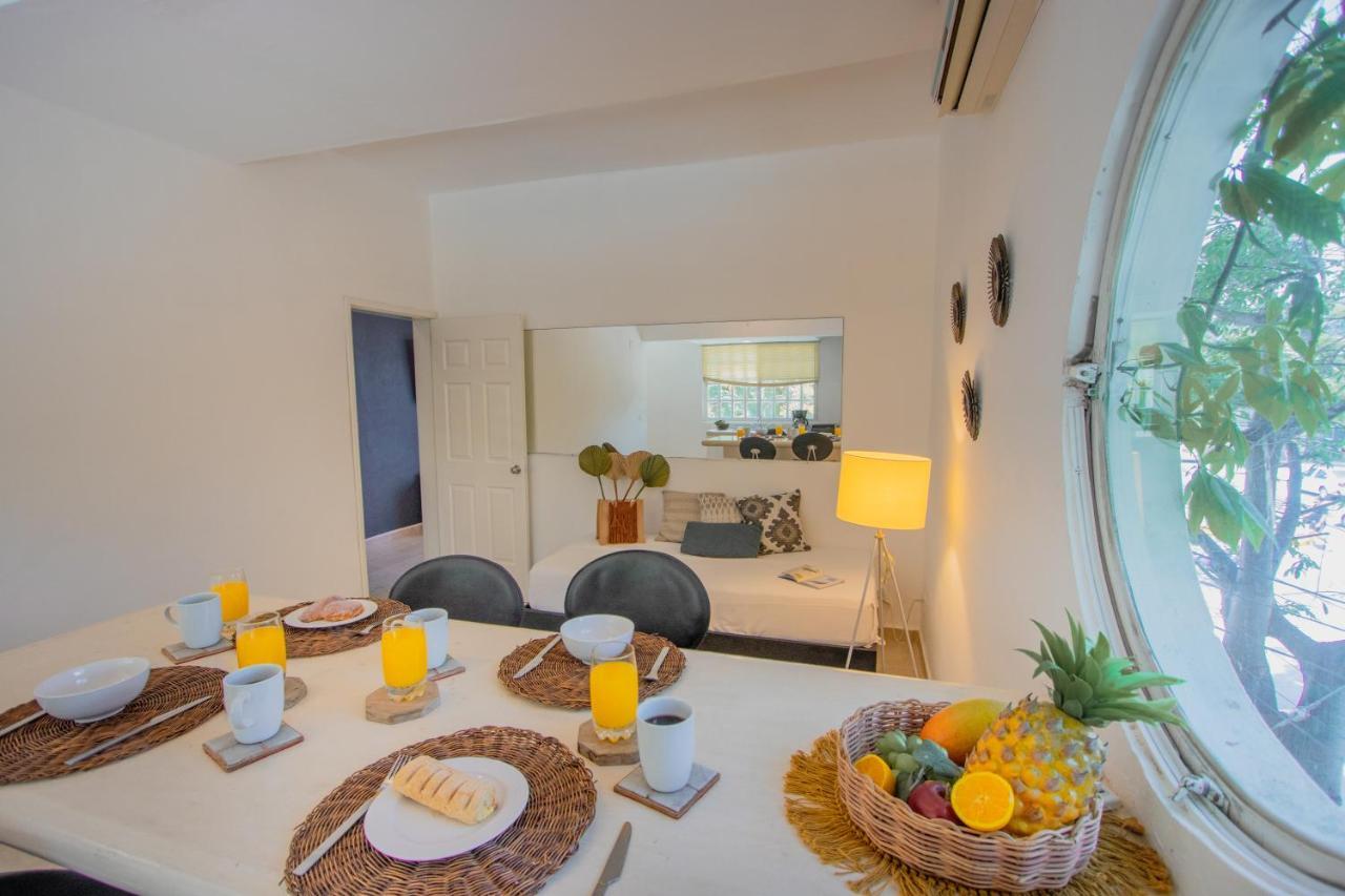 Nasim Condo Hotel Con Acceso Beach Club Gratis, Metros 5Th Avenida Playa del Carmen Esterno foto
