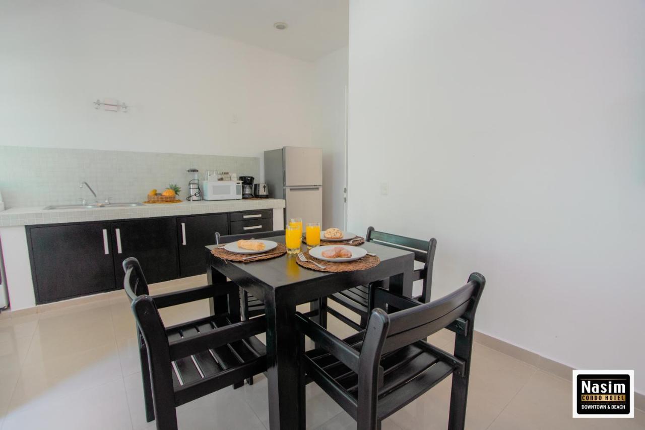 Nasim Condo Hotel Con Acceso Beach Club Gratis, Metros 5Th Avenida Playa del Carmen Esterno foto