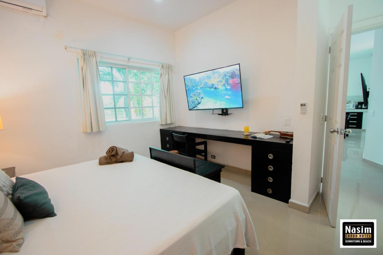 Nasim Condo Hotel Con Acceso Beach Club Gratis, Metros 5Th Avenida Playa del Carmen Esterno foto