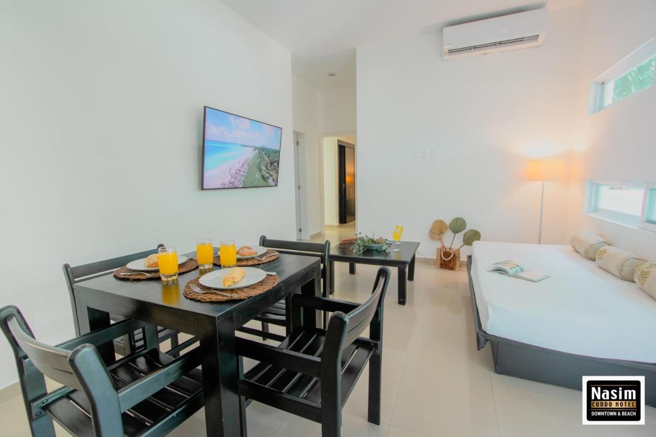 Nasim Condo Hotel Con Acceso Beach Club Gratis, Metros 5Th Avenida Playa del Carmen Esterno foto