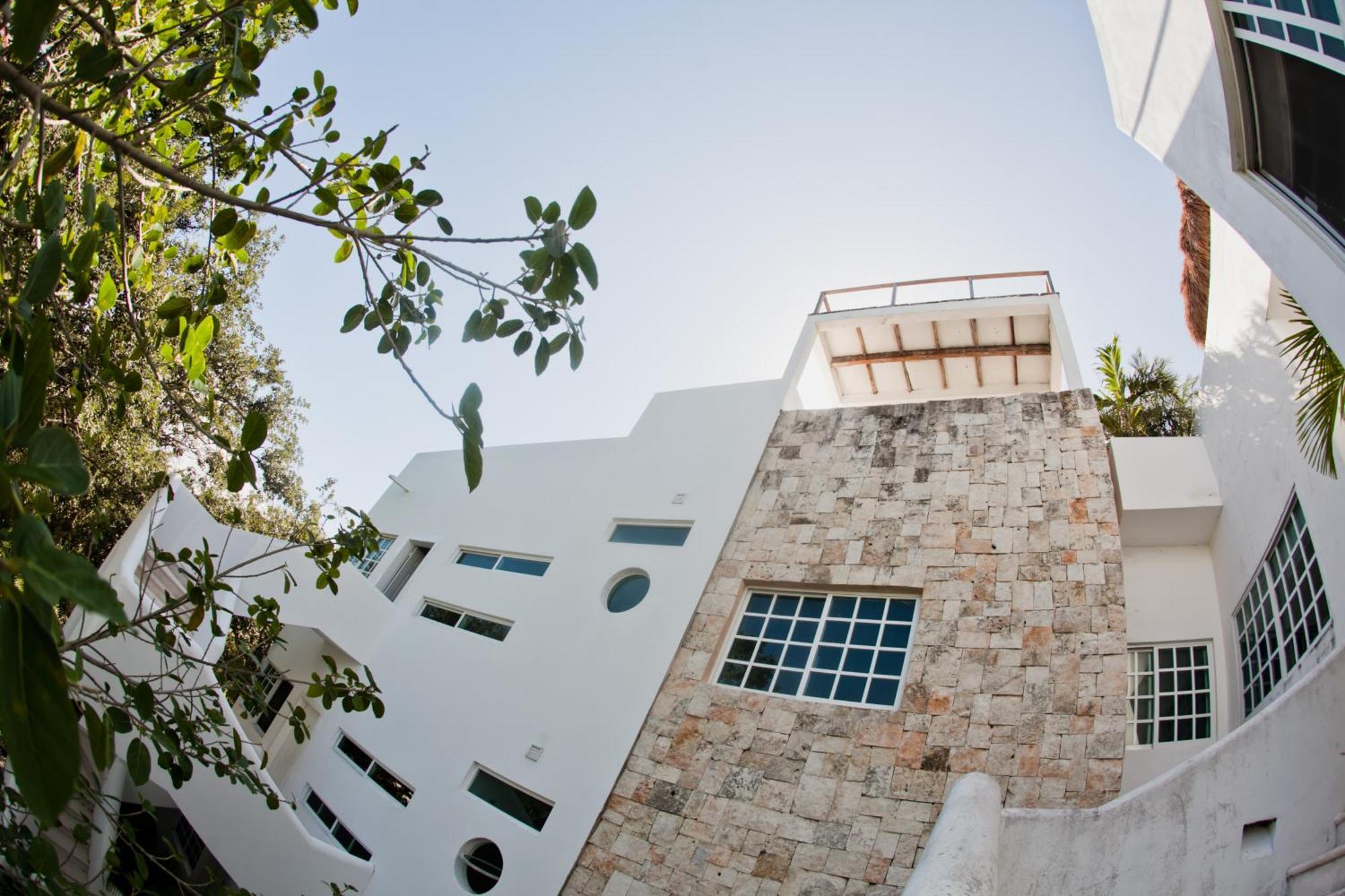 Nasim Condo Hotel Con Acceso Beach Club Gratis, Metros 5Th Avenida Playa del Carmen Esterno foto